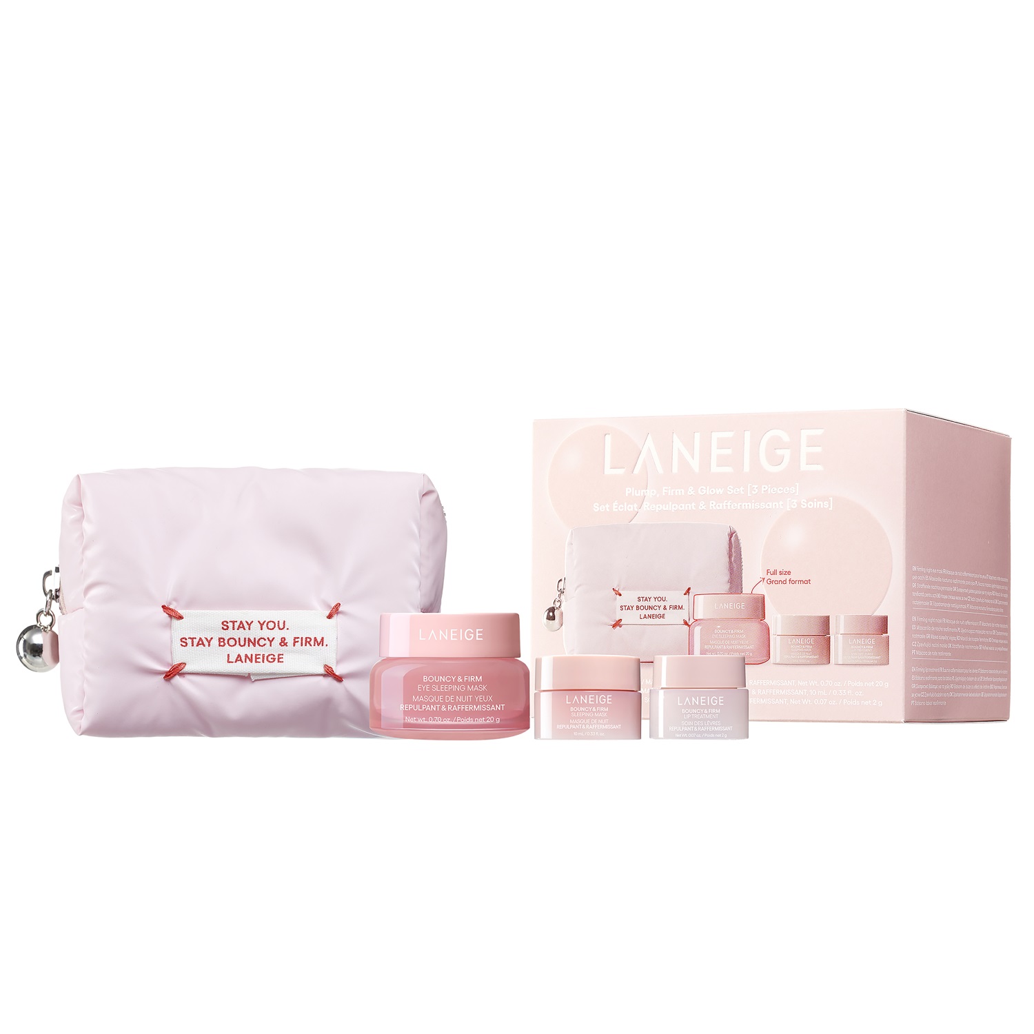 PLUMP, FIRM, & GLOW SET LIP TREATMENT (TRATAMIENTO NOCTURNO PARA CUIDADO DE LA PIEL)